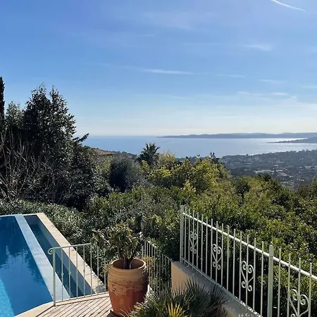Provencale Avec Piscine Et Vue Sur La Mer Villa Saint-Peïre-sur-Mer